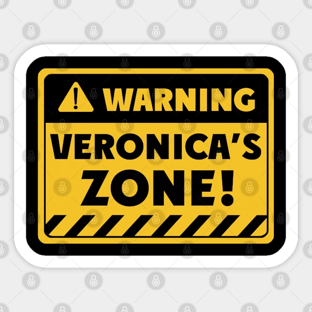 Veronica zone Sticker by AlaskaRockGirl
